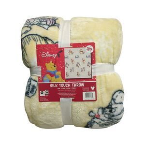 Winnie the Pooh - Jay Franco Licensed Silk Touch Polyester Fleece Throw Blanket,
